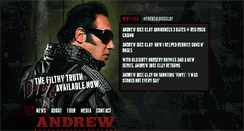 Desktop Screenshot of andrewdiceclay.com